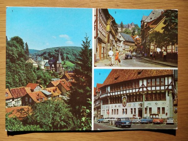 Postcard Luftkurort Stolberg Harz