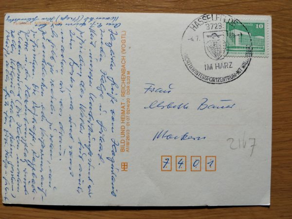 Postcard Gruss von der Rappbodestalsperre - Image 2