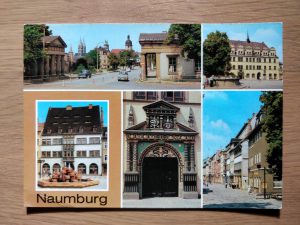 Postcard Naumburg 5 pictures