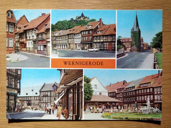 Postcard Wernigerode 5 pictures