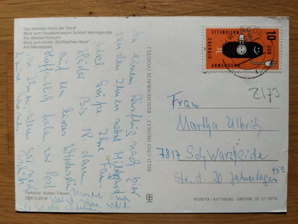 Postcard Wernigerode 5 pictures - Image 2