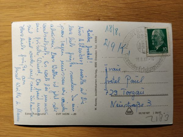 Postcard Kahleberg Altenberg - Image 2