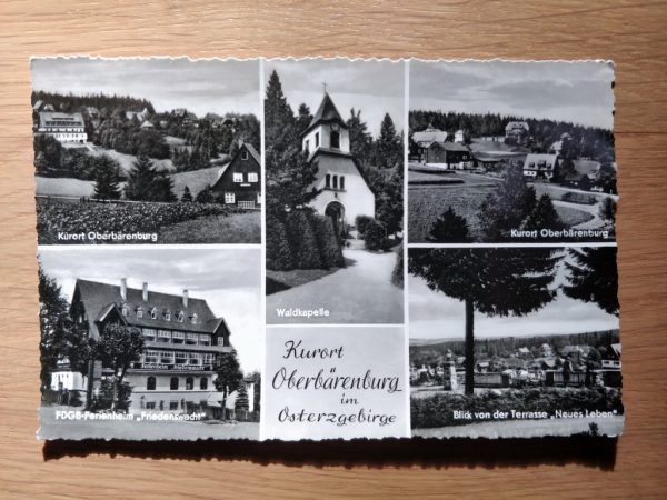 Postcard Kurort Oberbarenburg