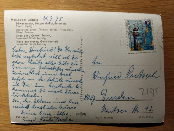 Postcard Messestadt Leipzig - Image 2