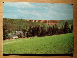 Postcard Goltzschlatbrucke