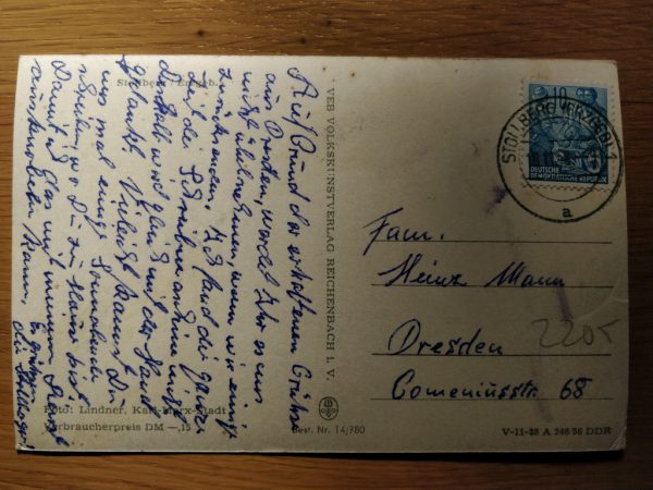 Postcard Steilberg Unsicher - Image 2