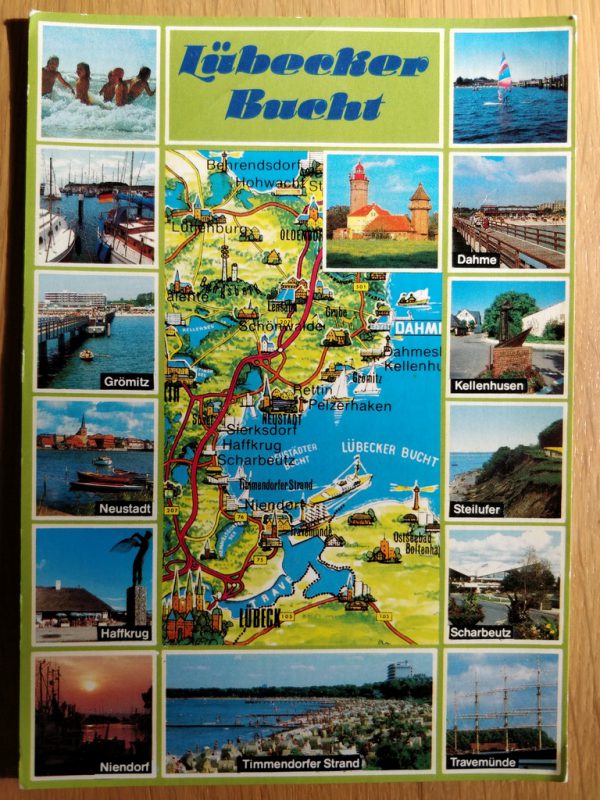 Postcard Lubecker Bucht