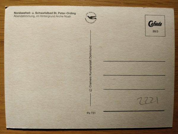 Postcard Nordseeheil St peter Ording - Image 2