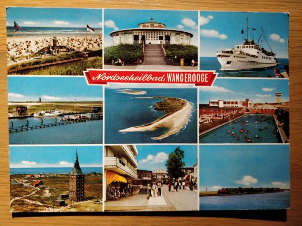 Postcard Nordseeheilbad Wangerooge