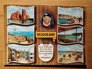 Postcard Helgoland 6 pictures