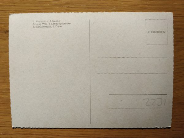 Postcard Helgoland 6 pictures - Image 2
