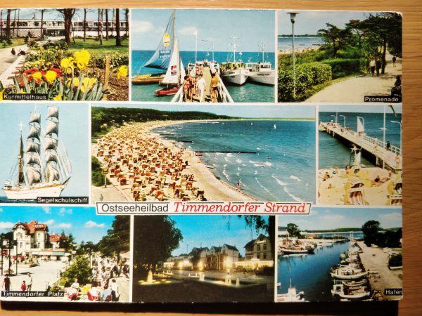 Postcard Ostseeheilbad Timmendorfer Strand