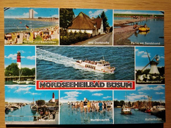 Postcard Nordseeheilbad Baltrum 9 pictures