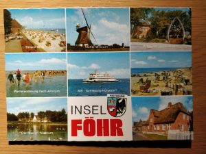 Postcard Insel Fohr 8 pictures