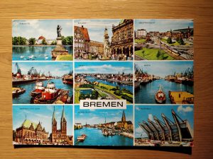 Postcard Bremen 9 pictures
