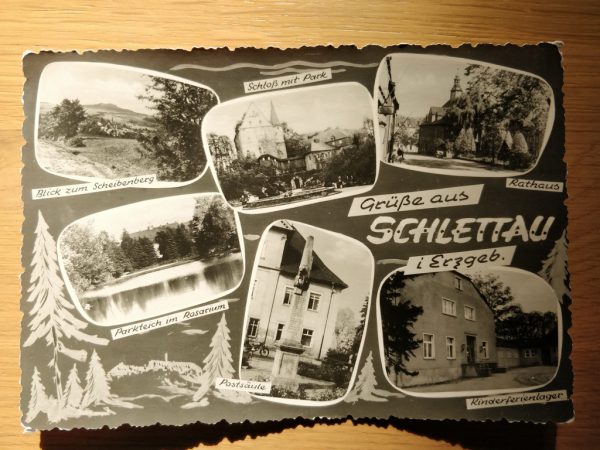 Postcard Grusse aus Schlettau