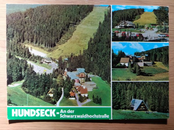 Postcard Hundseck 4 pictures