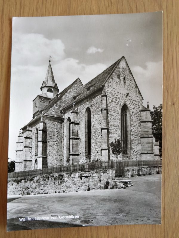 Postcard Kirche Gottsburen