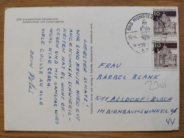 Postcard Heilbad Munstereifel - Image 2