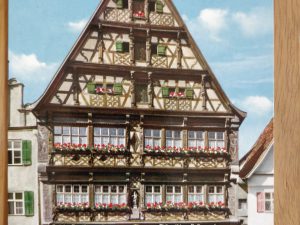 Postcard Building Dinkelsbuhl