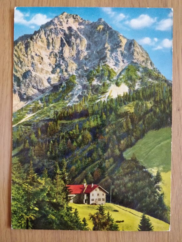 Postcard Geisalpe mit Rubihorn