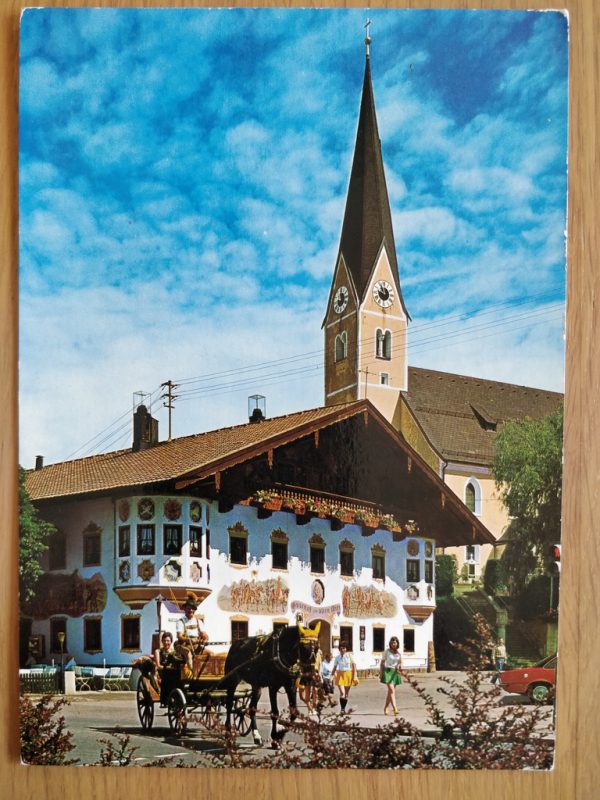 Postcard Bernau am Chiemsee