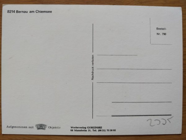 Postcard Bernau am Chiemsee - Image 2