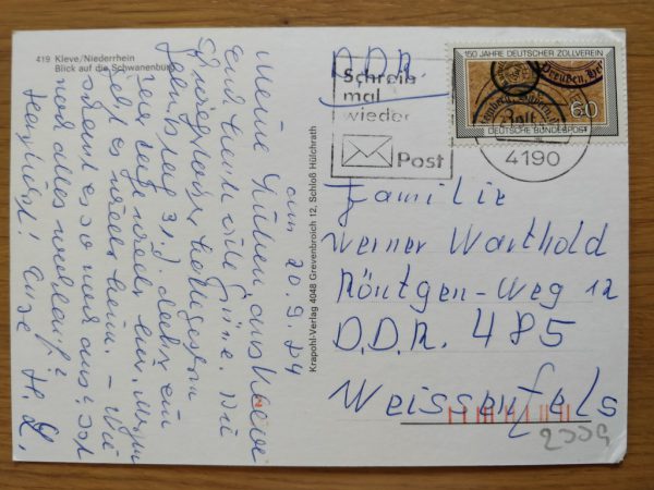 Postcard Kleve Niederrhein 2 - Image 2