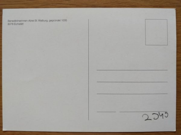 Postcard Abtei St Walburg - Image 2