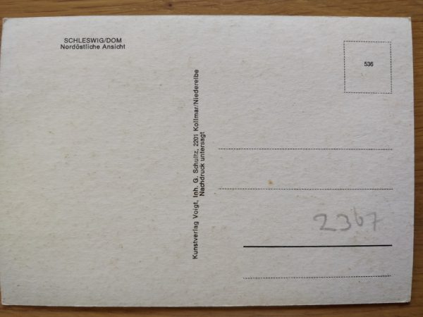 Postcard Schleswig Dom - Image 2