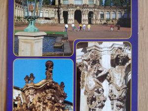 Postcard Dresden 3 pictures