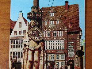 Postcard Bremen Roland
