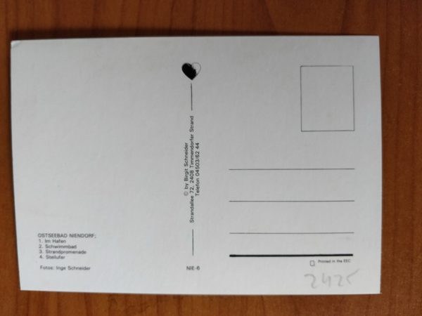 Postcard Grusse aus Niendorf - Image 2