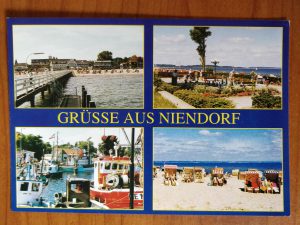 Postcard Grusse aus Niendorf 4 pictures