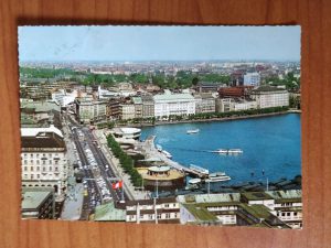 Postcard Hamburg Binnenhafen