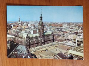Postcard Hamburg Rathaus