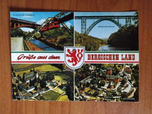 Postcard Grusse aus dem Bergischen land
