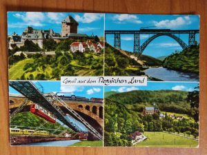 Postcard Gruss aus dem Bergischen land