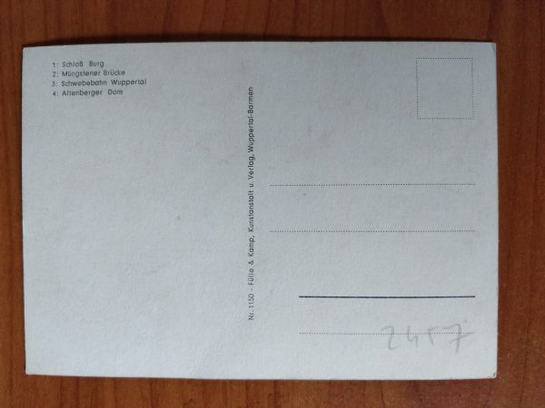 Postcard Gruss aus dem Bergischen land - Image 2
