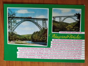 Postcard Mungstener Brucker Wuppertal