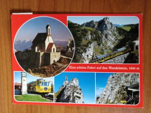 Postcard Schone fahrt Wendelstein