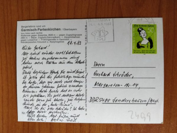 Postcard Garmisch Partenkirchen 6 pictures - Image 2