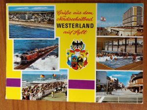 Postcard Westerland auf Sylt
