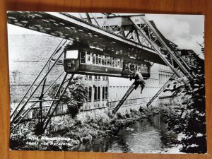 Postcard Wuppertal Schwebebahn