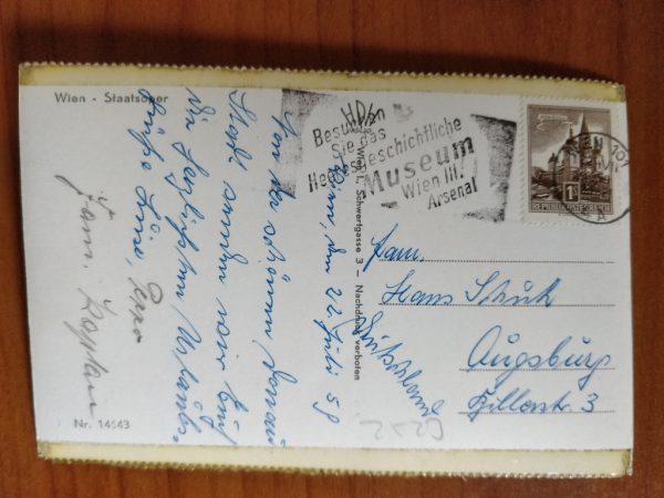 Postcard Wien Vienna Staatsoper - Image 2