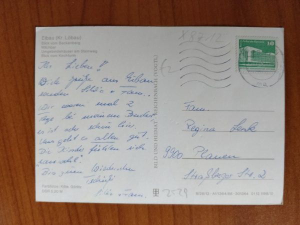 Postcard Eibau Grusse aus - Image 2