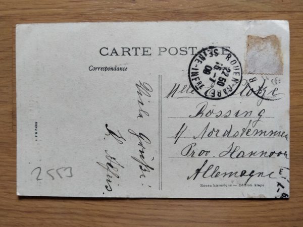 Postcard Rouen Cathedrale - Image 2