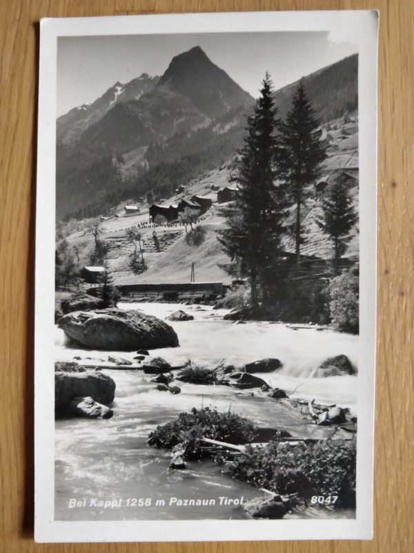 Postcard Paznaun Tirol