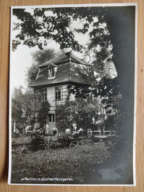 Postcard Goethes Hausgarten