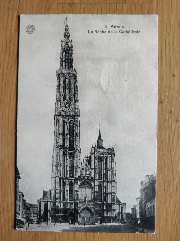 Postcard Anvers Cathedrale